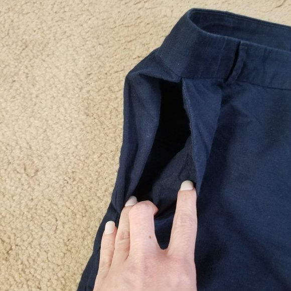 Women's Linen Blend Pants - Picture 8 of 9